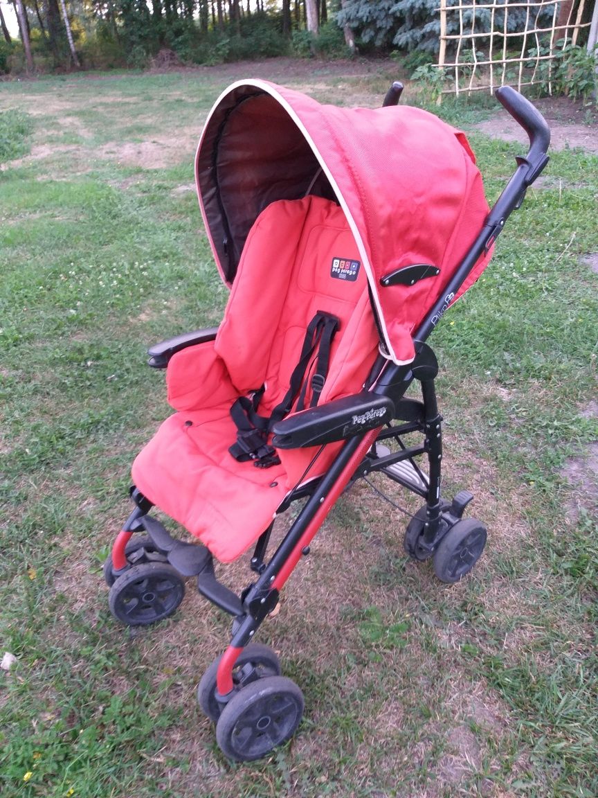 Wózek spacerowy Peg Perego PlikoP3 spacerówka wózek dziecięcy laska