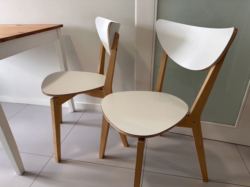 Mesa + 2 cadeiras Ikea Lerhamn / Nordmyra