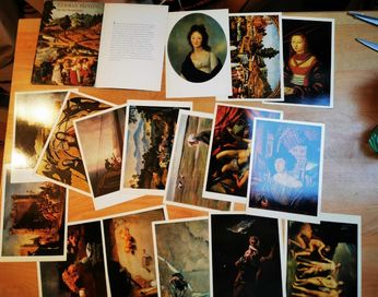 4 albumy Fotokopie The Hermitage Collection & Aurora Art, obrazy, sztu