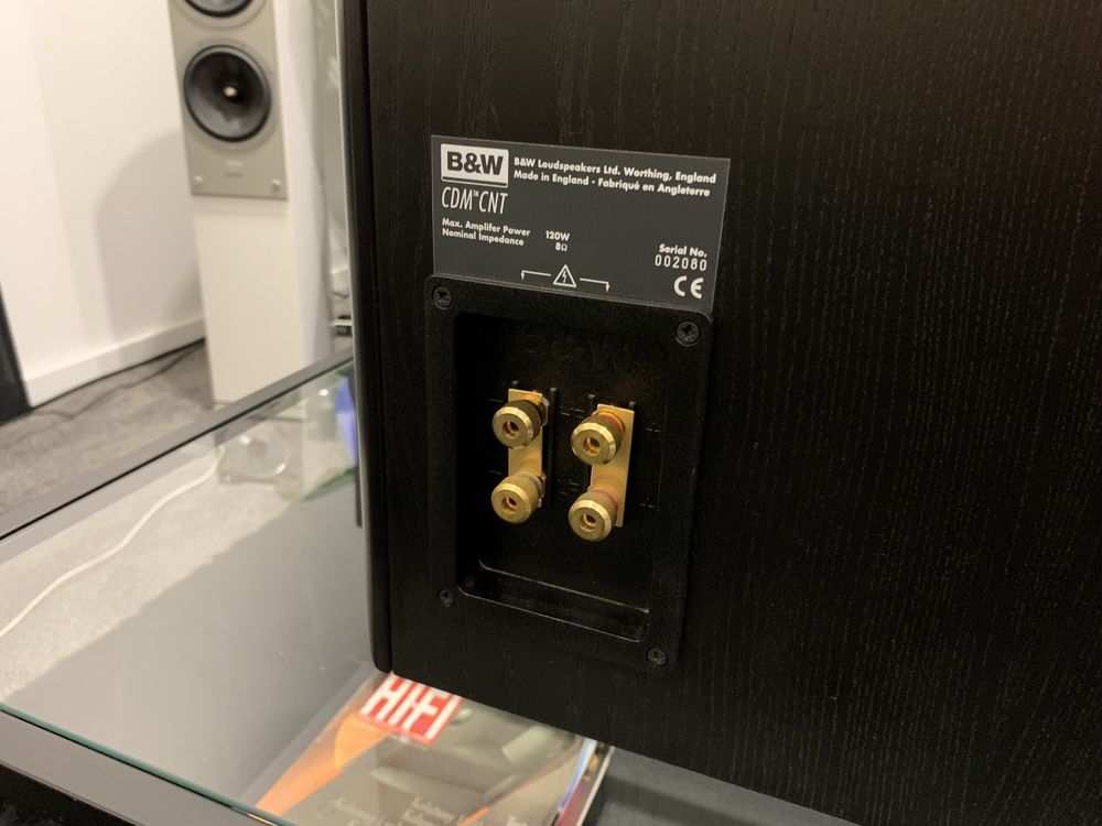 Hi-End Centralna Bowers & Wilkins CDM CNT Nautilus Czarna Stan Idealny