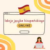 zajęcia/lekcje/korepetycje z języka hiszpańskiego ONLINE