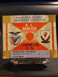 Bilhete Taça dos Campeões Europeus 1984