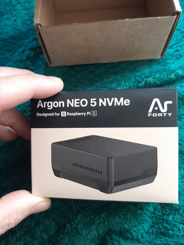 obudowa Argon NEO 5 NVMe, przeznaczona do Raspberry Pi 5. Nowe polecam