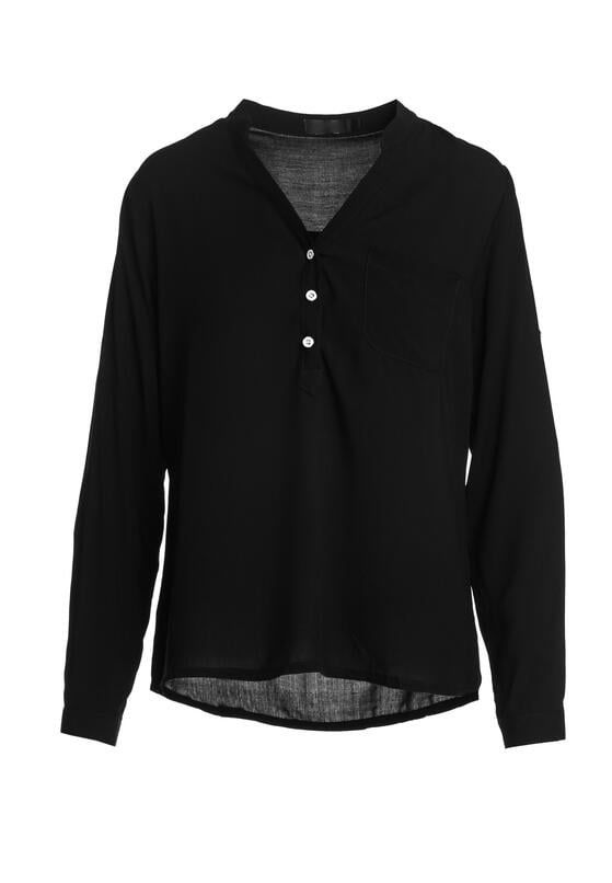 Bluzka koszula 100% wiskoza czarna M