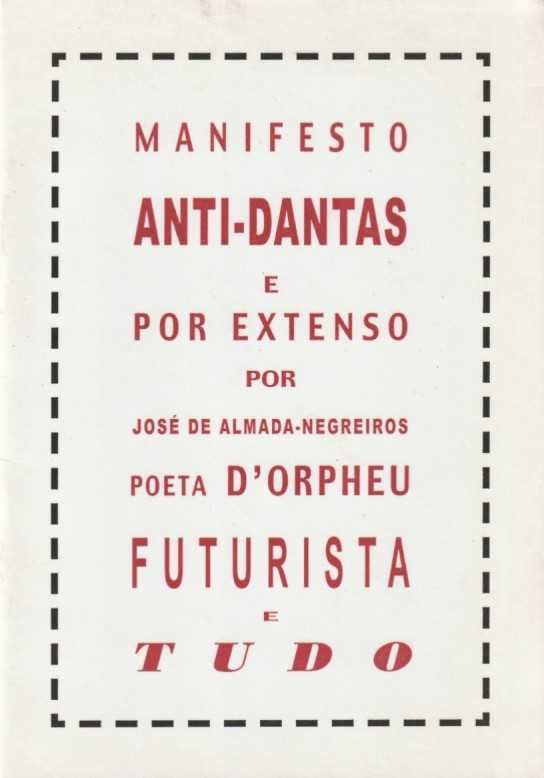 Manifesto Anti-Dantas-José de Almada-Negreiros-Ática