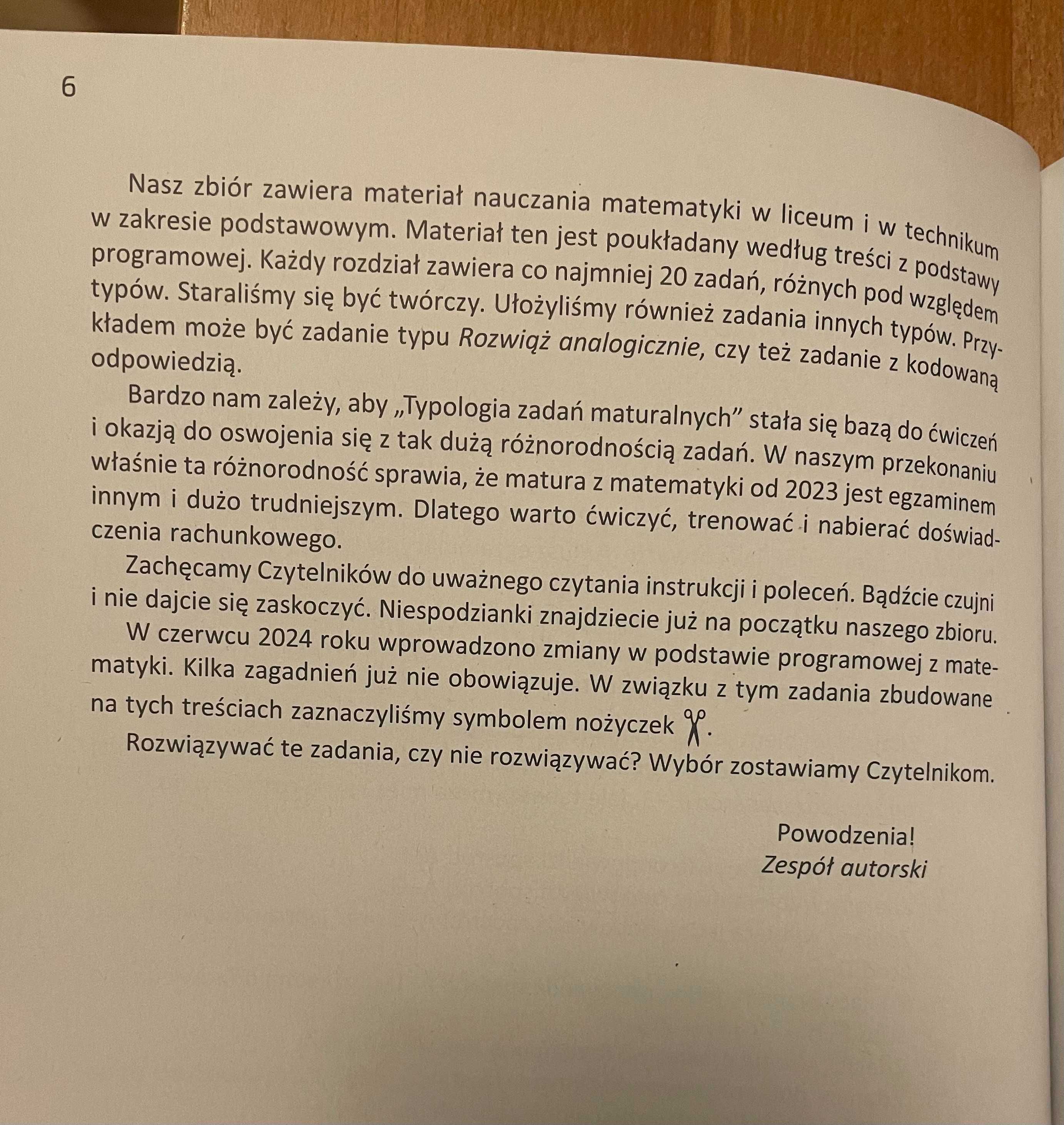Typologia zadań maturalnych z matematyki Poziom podstawowy PAZDRO 2025