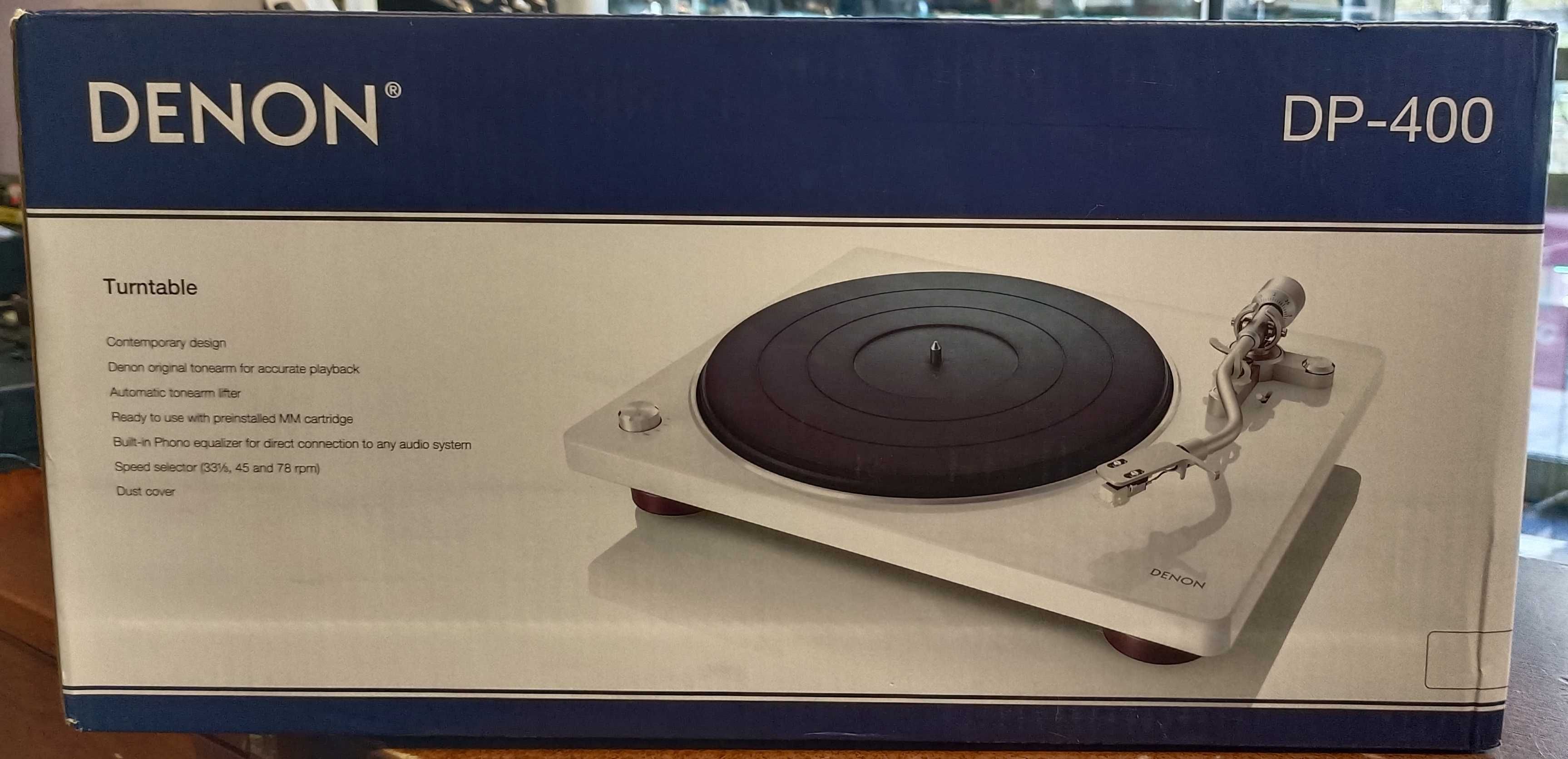 Automatyczny gramofon analogowy Denon DP-400/ Nowy/ Gwarancja/ Warto!