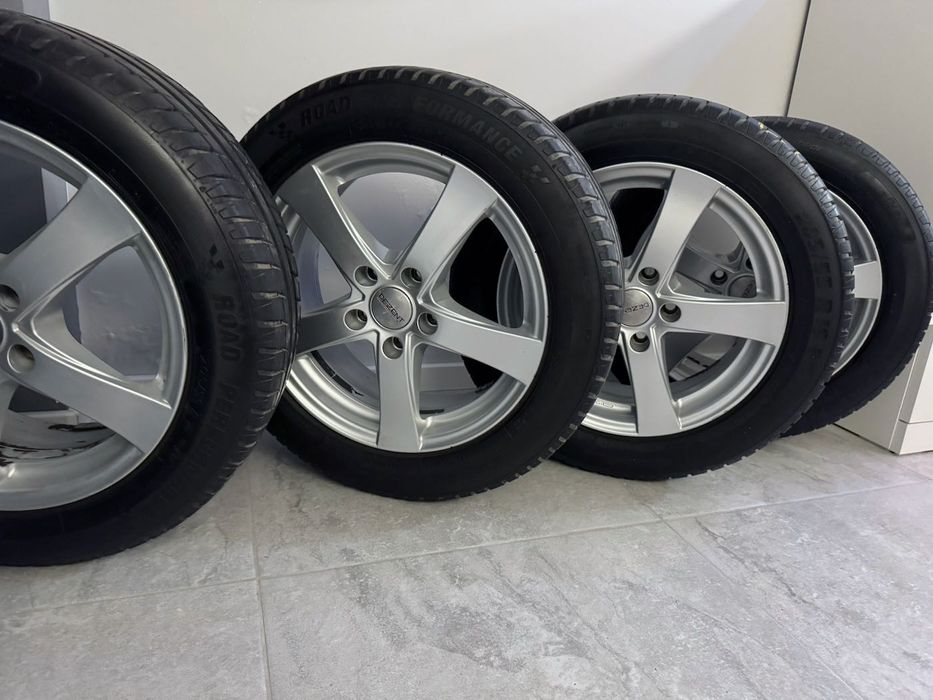 Felgi z oponami 16" Golf Audi A3 ET50 6,5 5x112