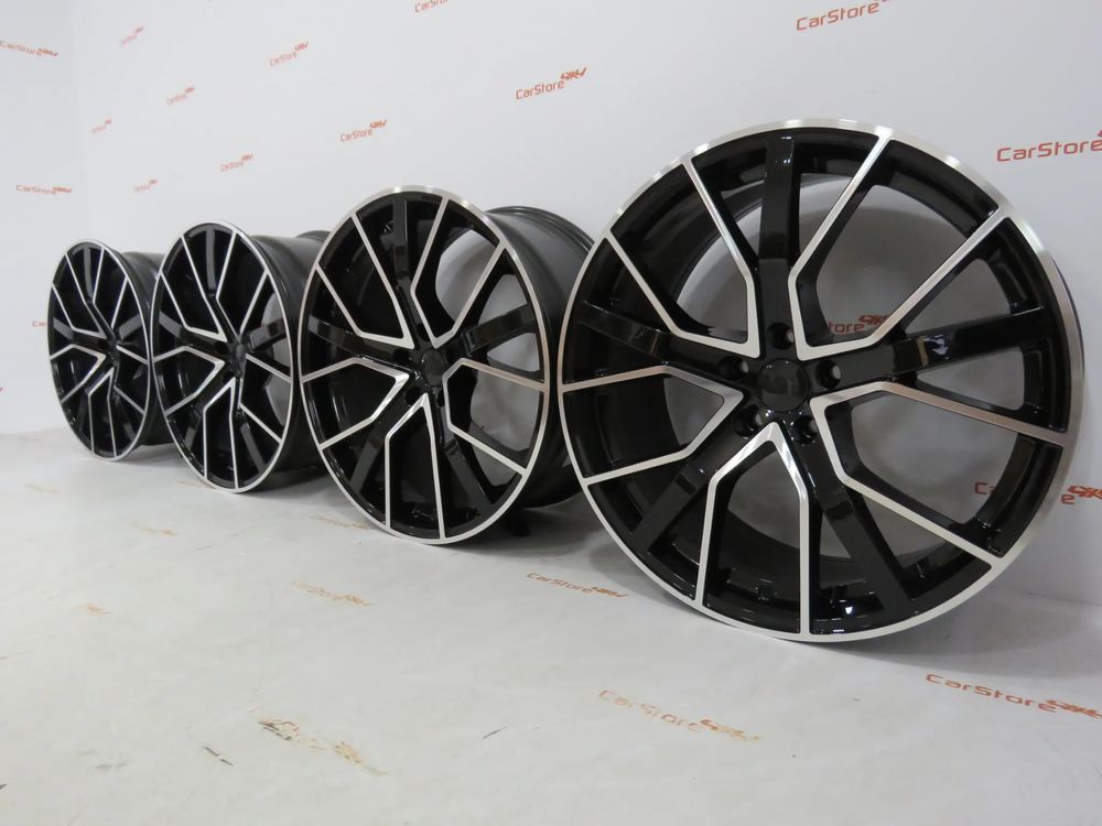 Jantes Look Audi RS6 20 x 9 et37 5x112 Pretas/ Polidas