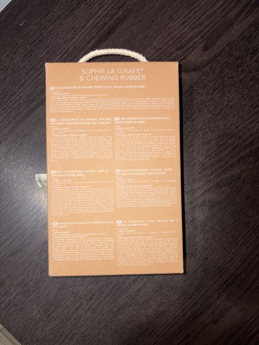 Girafa Sophie com mordedor