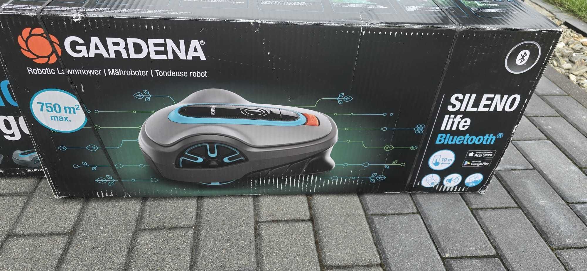 Sprzedam robot koszący Gardena Sileno life wraz z garażem - NOWE