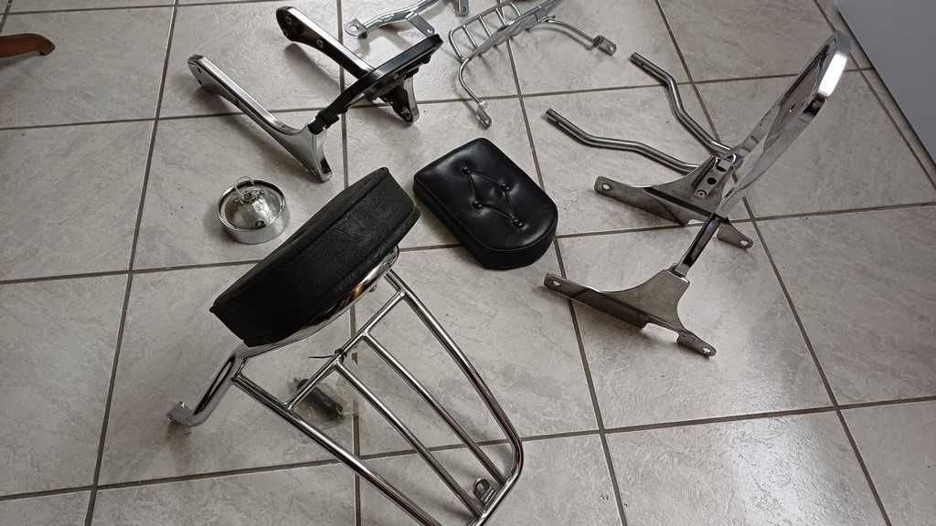 oparcia sissy bar bagażnik liht bar