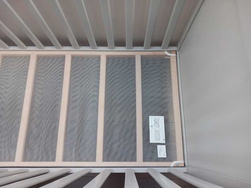 Ikea Sundvik Łóżko dziecięce 60x120 cm - Szare - Polecam