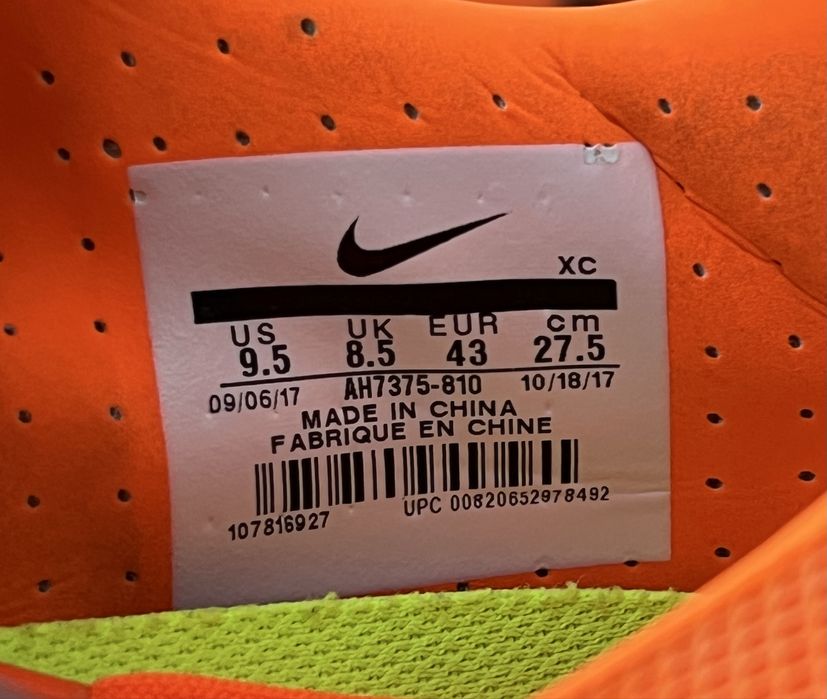 Бутсы Nike mercurial 42,5 размер