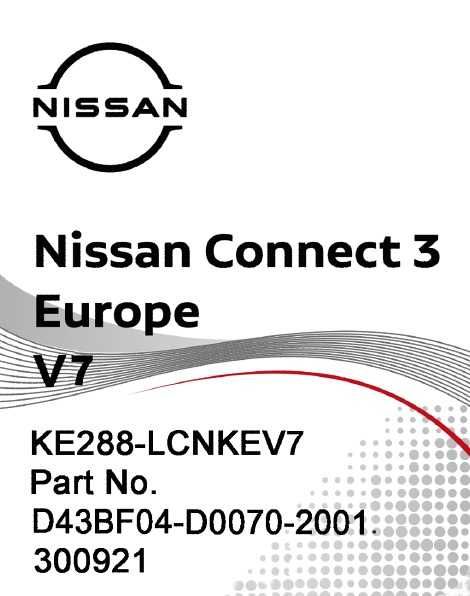 Cartão SD Nissan Connect 3 V7 Mapas Europa 2022 Novo!