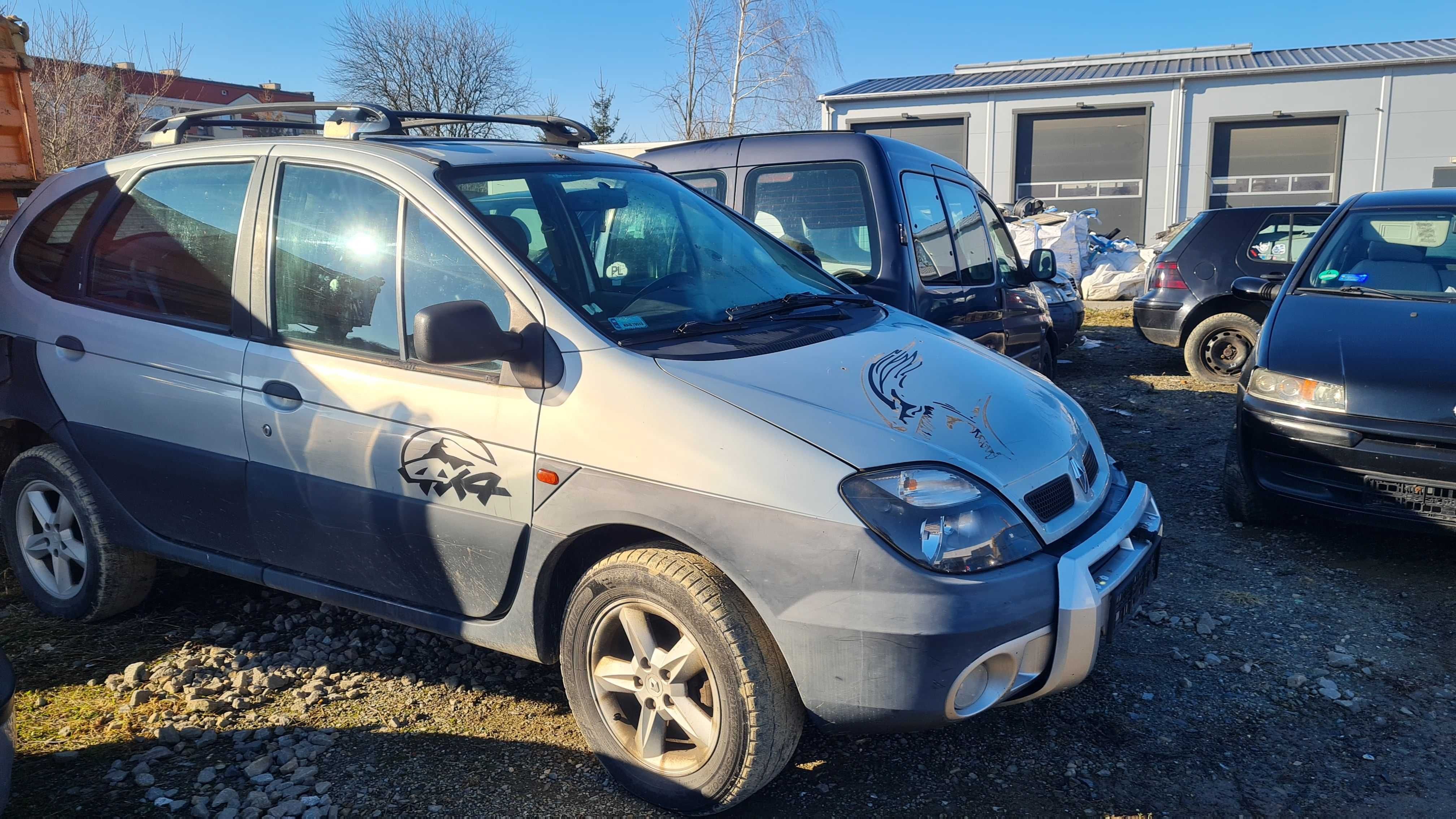 RENAULT SCENIC 1,9 2001R. samochód na części Auto Plus Gorlice