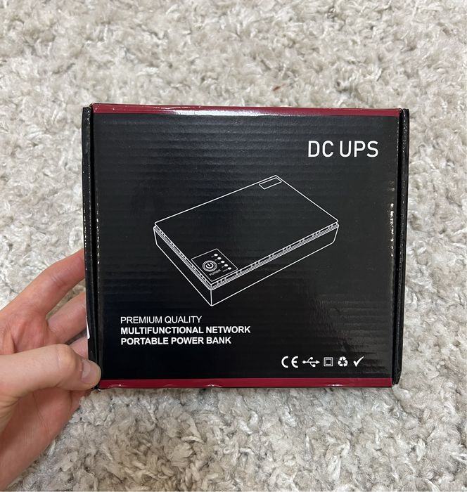 Безперебійник для роутера DC1018P ДБЖ mini UPS 8800 mAh 18W 5V/9V/12V