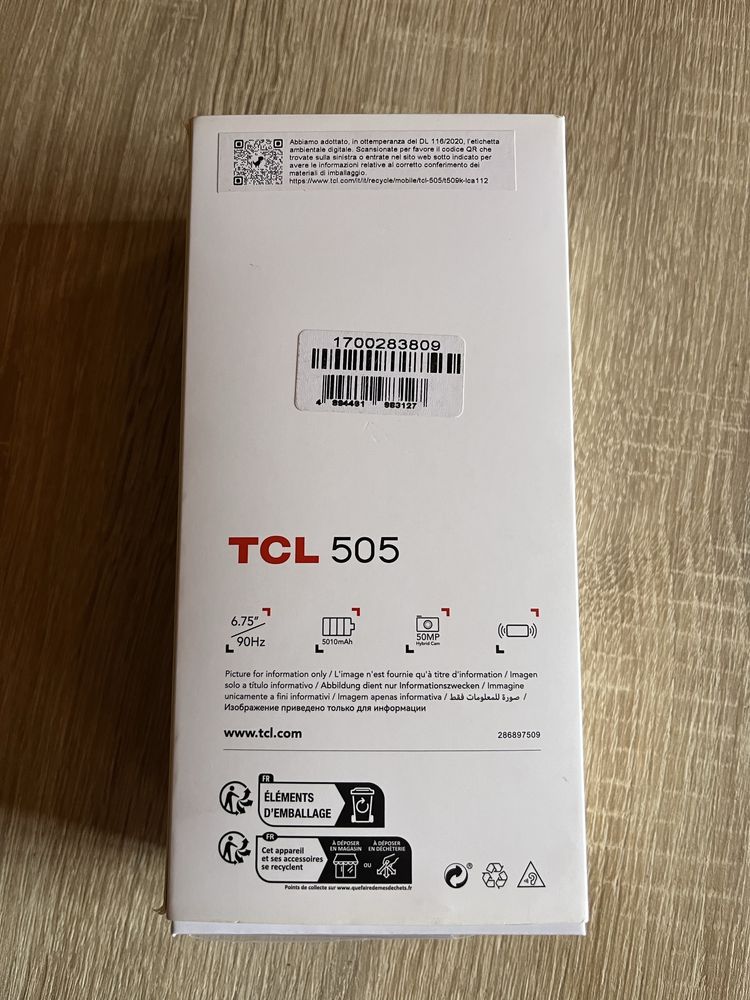TCL 505 telemovel