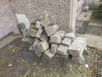 Oddam za darmo kostki  granitowe