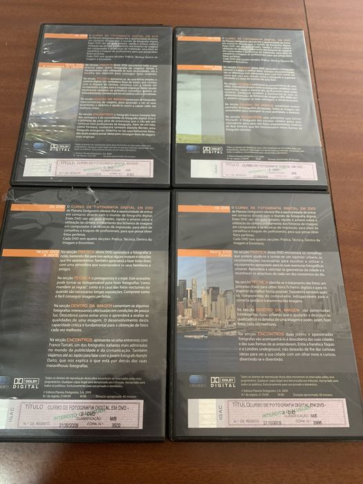 Curso de fotografia digital em DVD