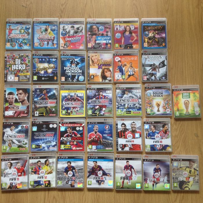 Lote de jogos para PS3 (Vendo jogos em separado) - em perfeito estado