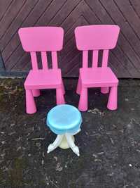 2 piękne krzesełka Mamut