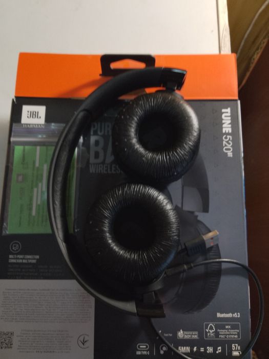 Блютус навушники JBL TUNE 520 BT (Tipe-C)