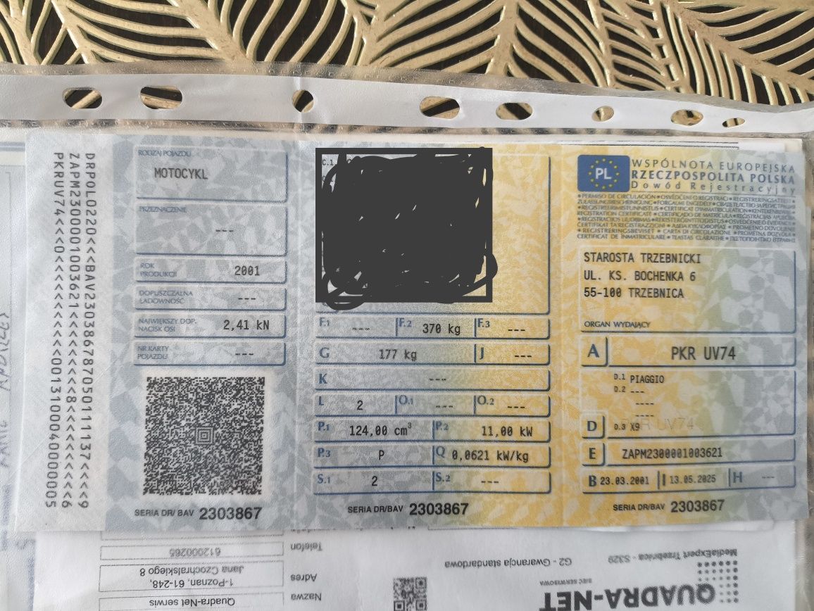 Piaggio 9x 125 bardzo niski przebieg 8700km