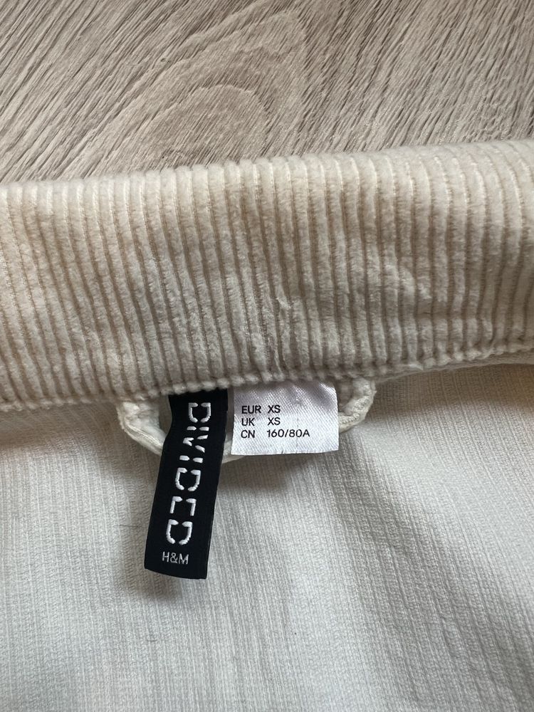 Kurtka sztruksowa damska H&M