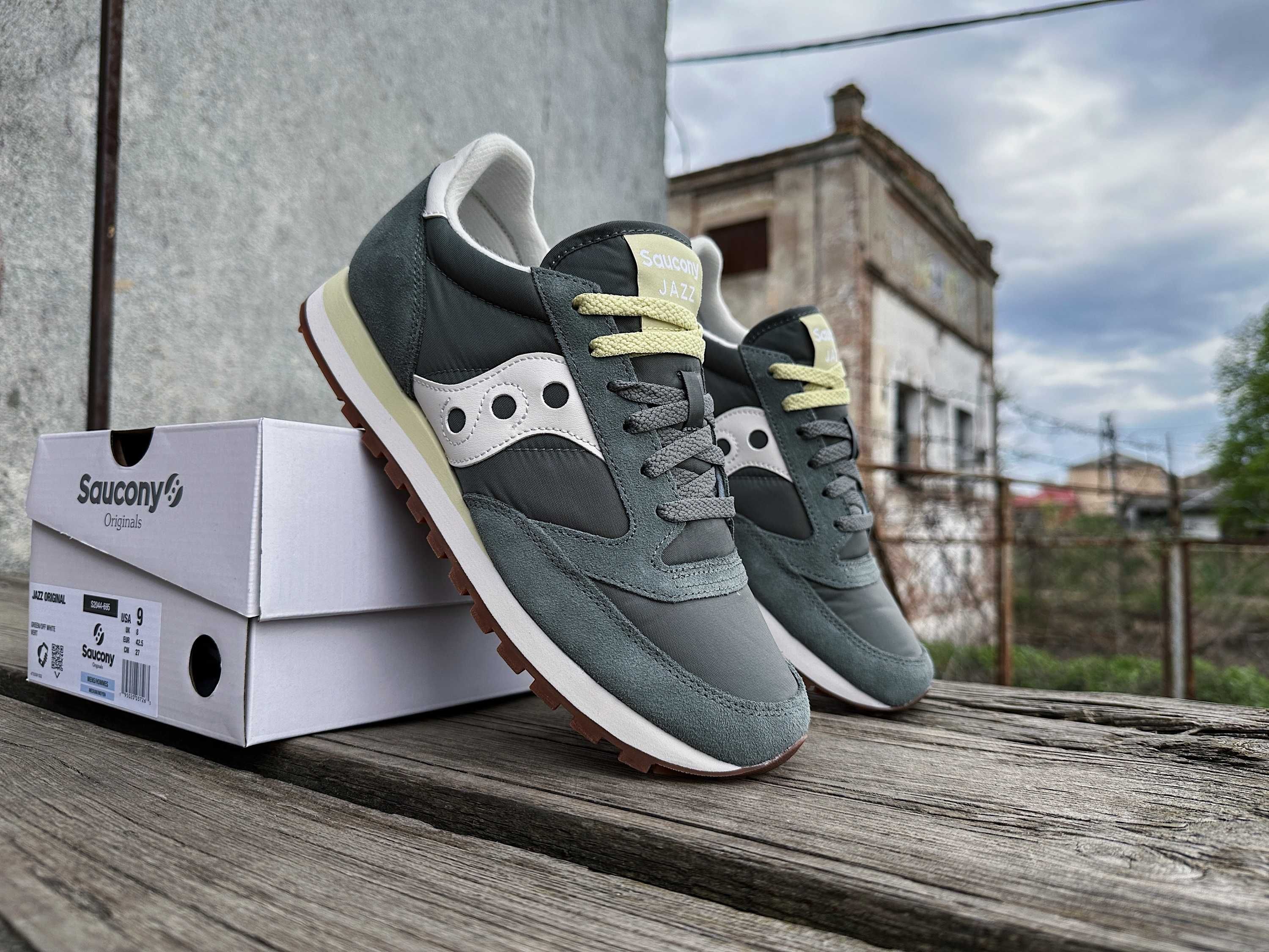 Мужские кроссовки Saucony Jazz Original (6 расцветок) ОРИГИНАЛ