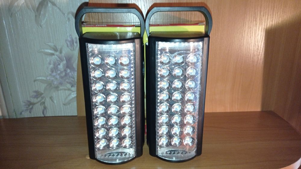 Ліхтар акумуляторний ALMINA 24 LED с павербанком 3000 mAh.