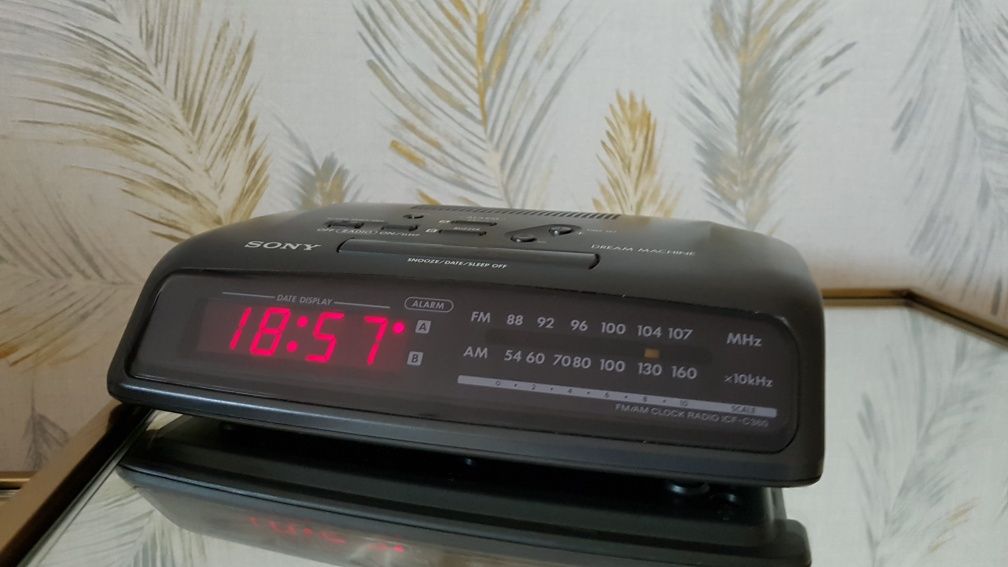 Relógio despertador Sony