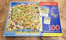 Puzzle ! Castorland 100 Mapa Polski puzzle