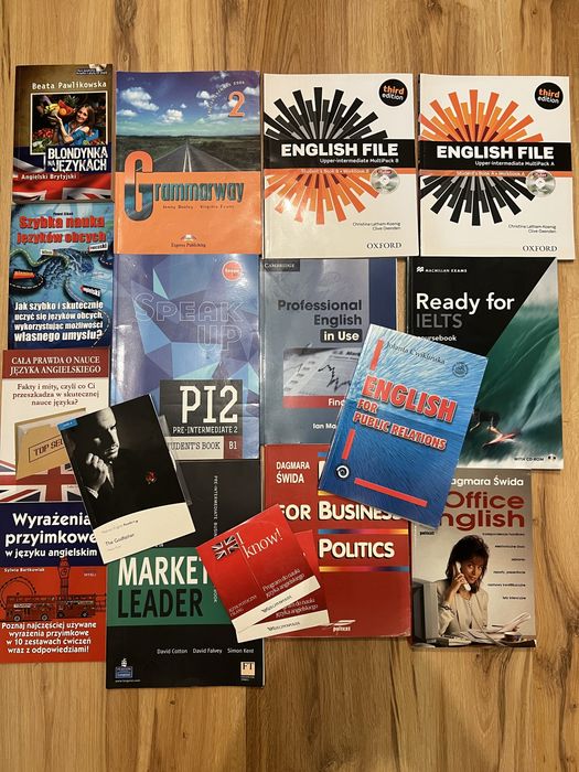 Sprzedam podręczniki do nauki języka angielskiego – Różne tytuły