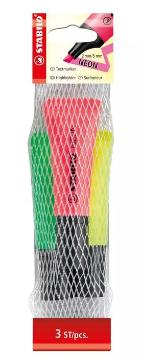 Zakreślacze neonowe (3 sztuki). Corex