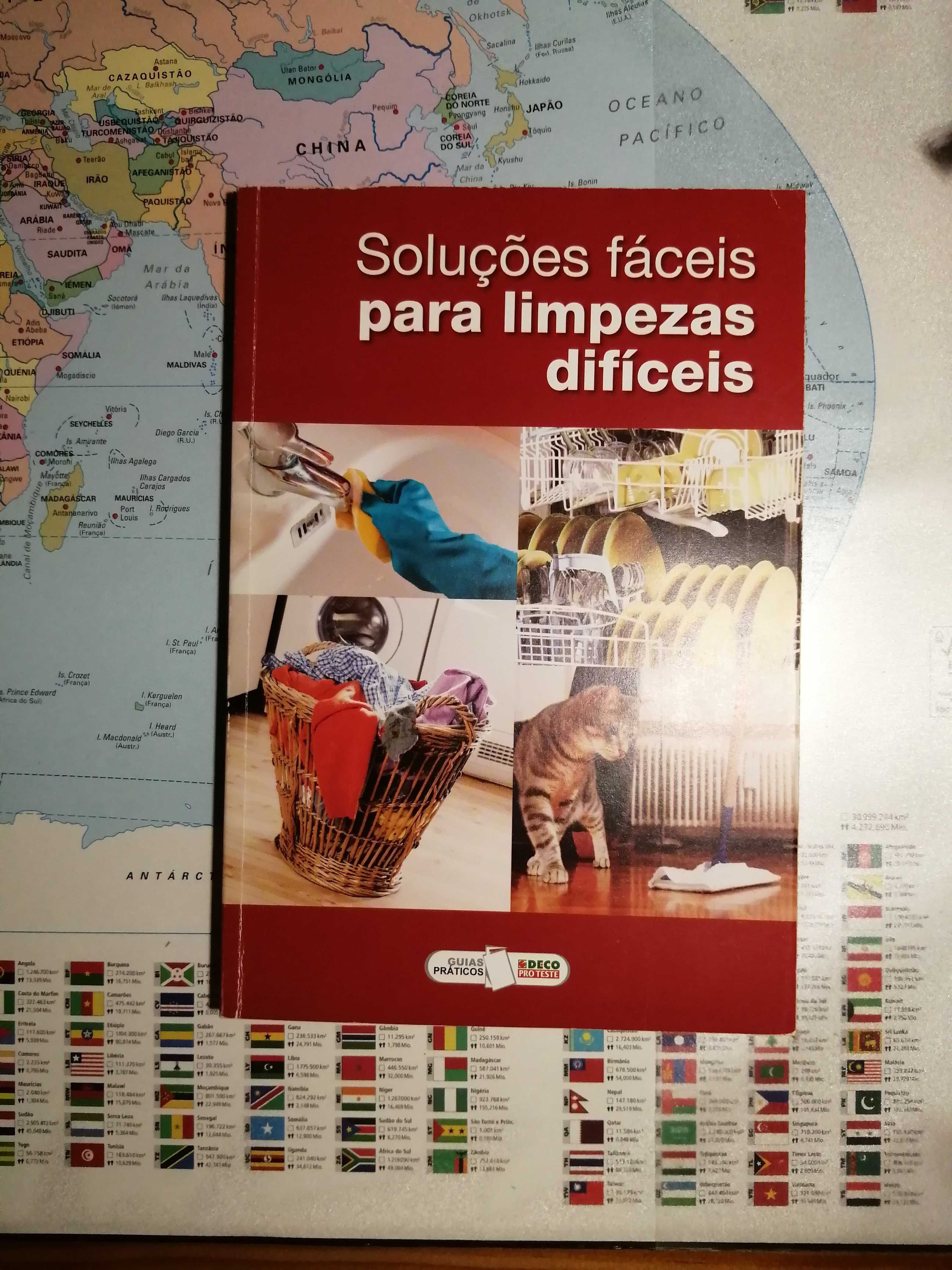 Livro Soluções fáceis para limpezas difíceis