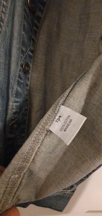 Katana jeansowa rozmiar L