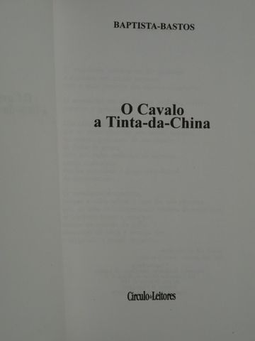 Baptista-Bastos - Vários Livros