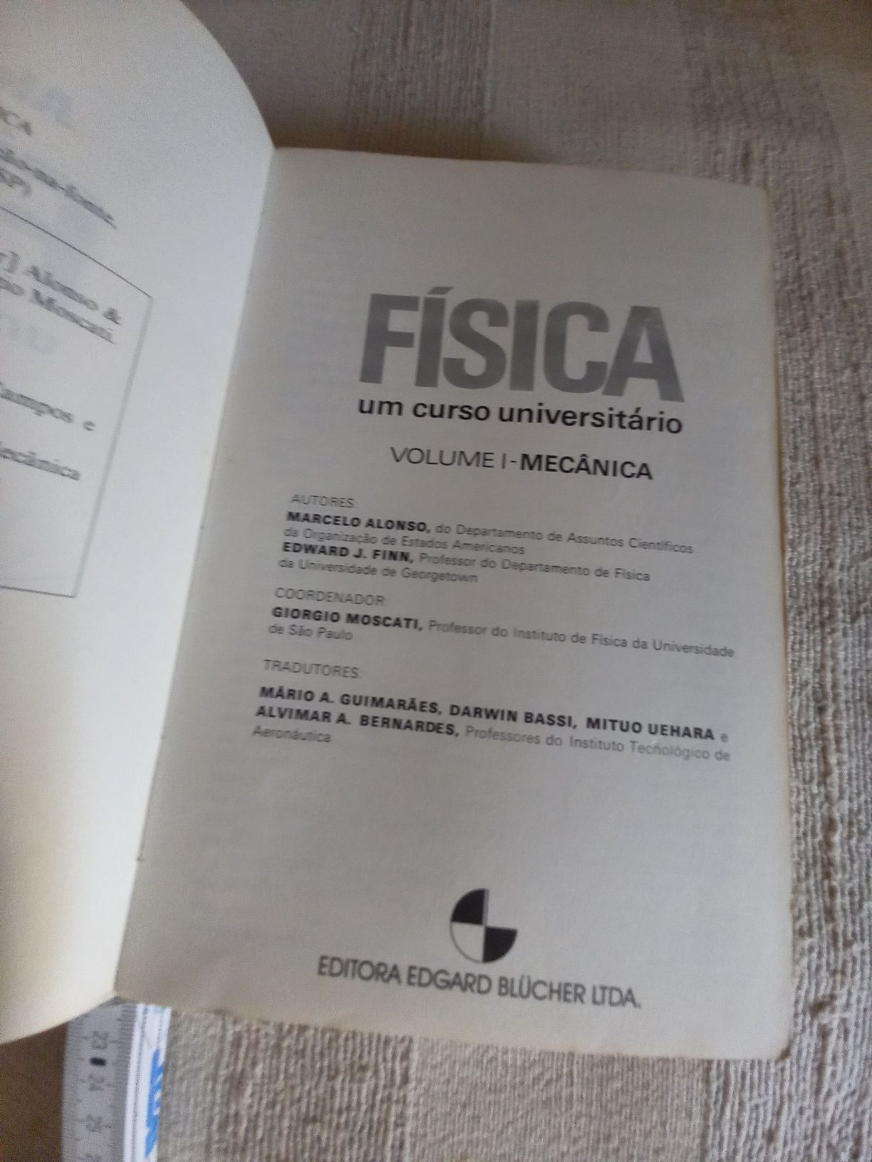 Física Alonso e Finn Um Curso Universitário