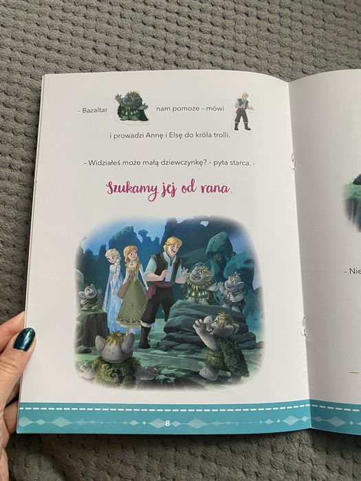 Ksiazeczka kraina lodu disney