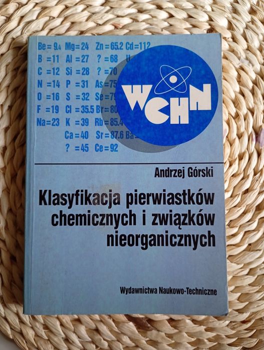 A. Górski - Klasyfikacja pierwiastków chemicznych i związków nieorgani