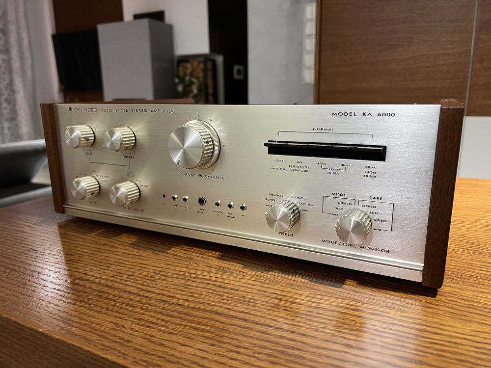 Kenwood KA-6000 Wzmacniacz Stan Perfekt !!! 110-120V