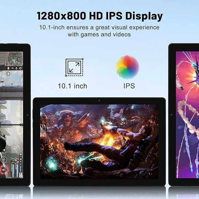 Tablet 10 cali Android 14 Octa-Core 8 GB RAM 64 GB ROM (1 TB TF)