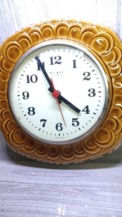 Zegar Ścienny Ceramiczny - Weimar Quartz