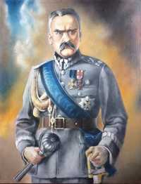 Obraz Józef Piłsudski - Reprodukcja oryginału Kossaka
