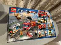 Lego CITY 60214 Straż Pożarna "Na ratunek w płonącym barze"