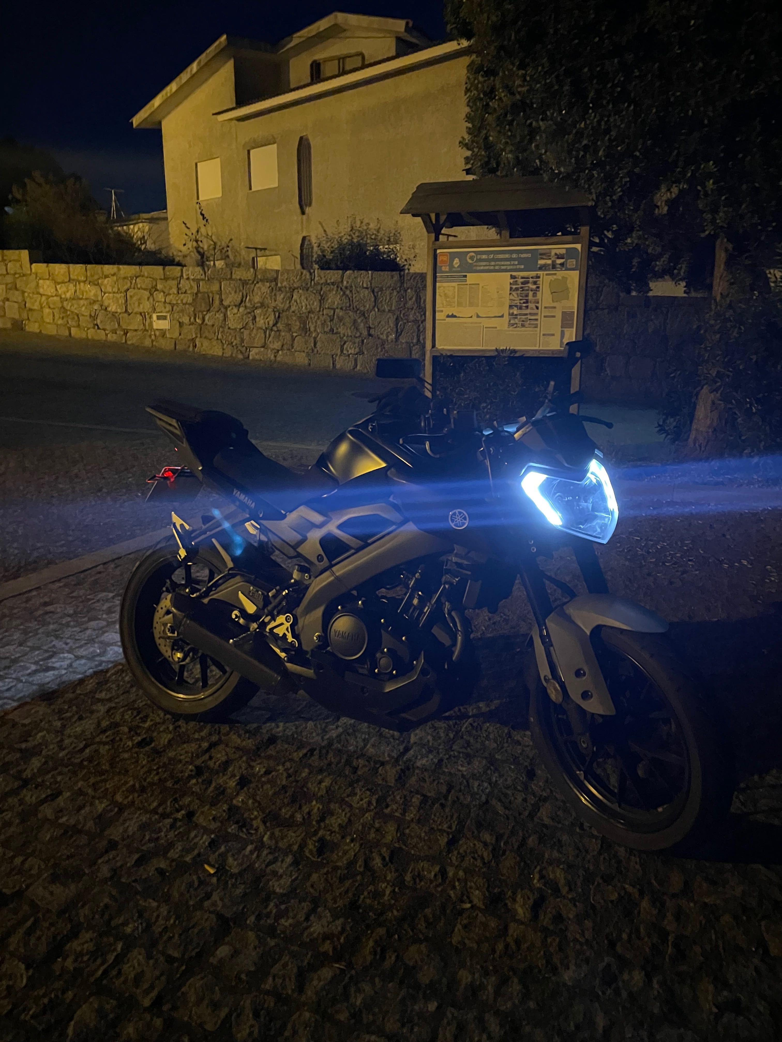 YAMAHA mt125 re29