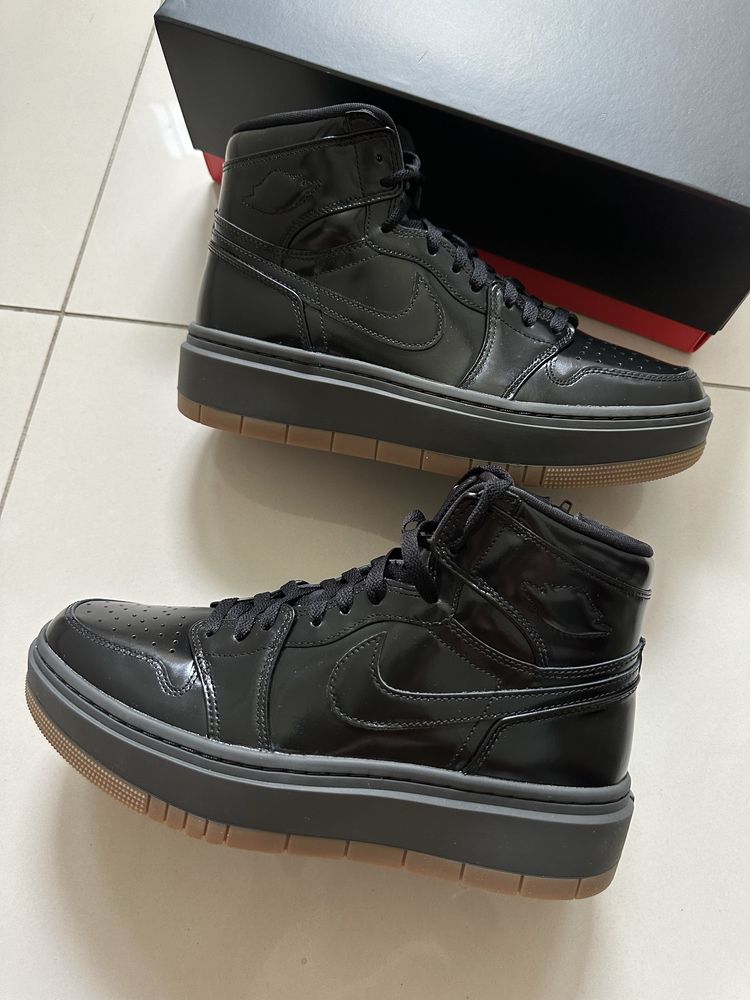 Buty NIKE AIR JORDAN Elevate rozmiar 43 czarne nowe z metką skóra
