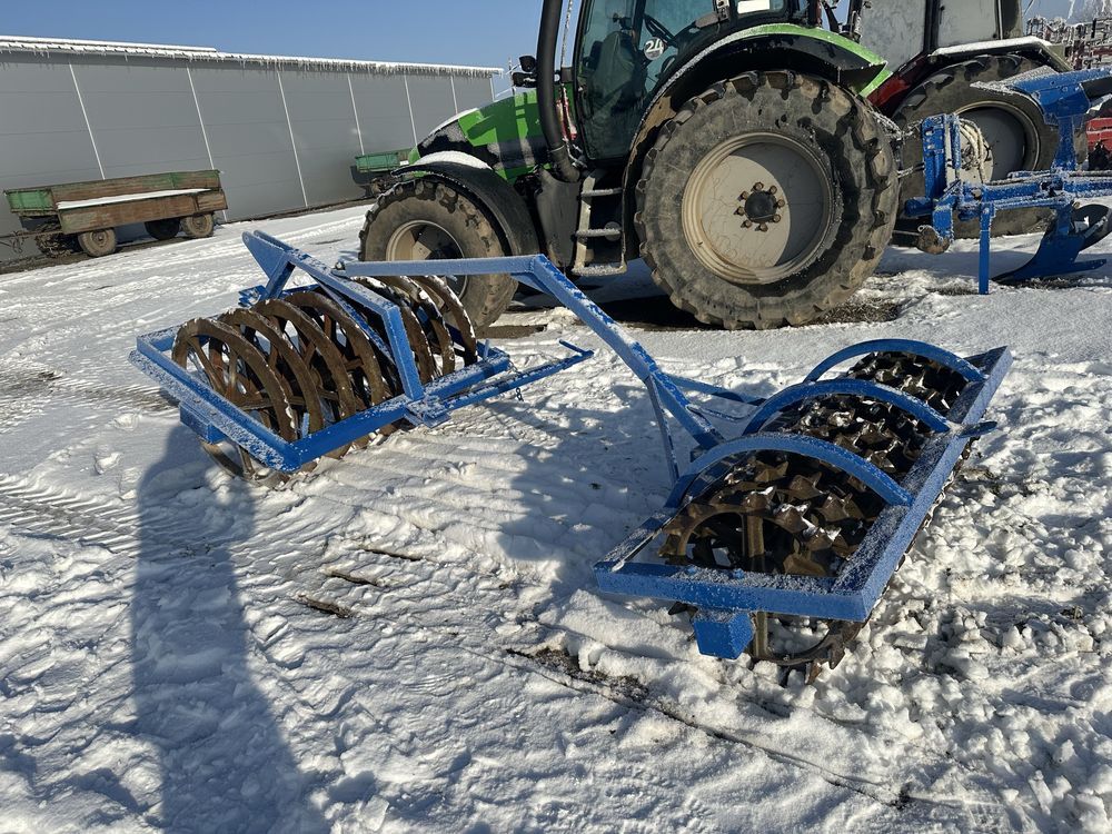 Pług obrotowy 3 skiby + wały FROST D100 po remoncie