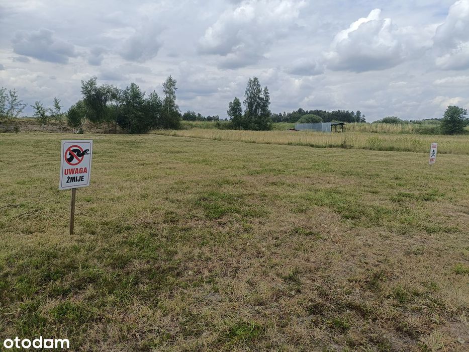 Działka budowlana 1343m2 z Warunkami Zabudowy